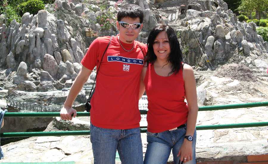 DAVID Y ALANA EN CATALUNYA EN MINIATURA