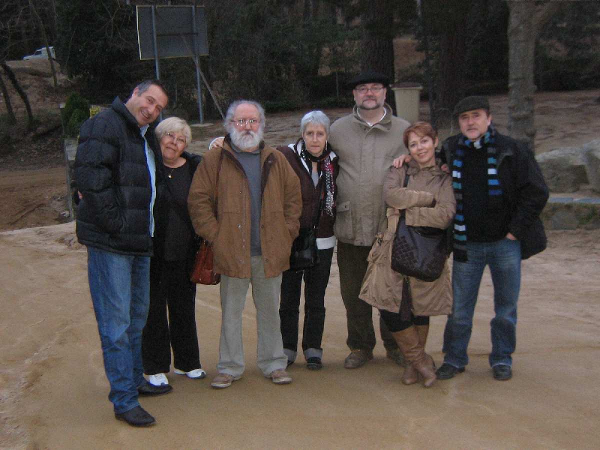 ARENYS DE MUNT: RAMON, ROSA, MARIANO, LOLES, JESUS, ANA Y JORGE