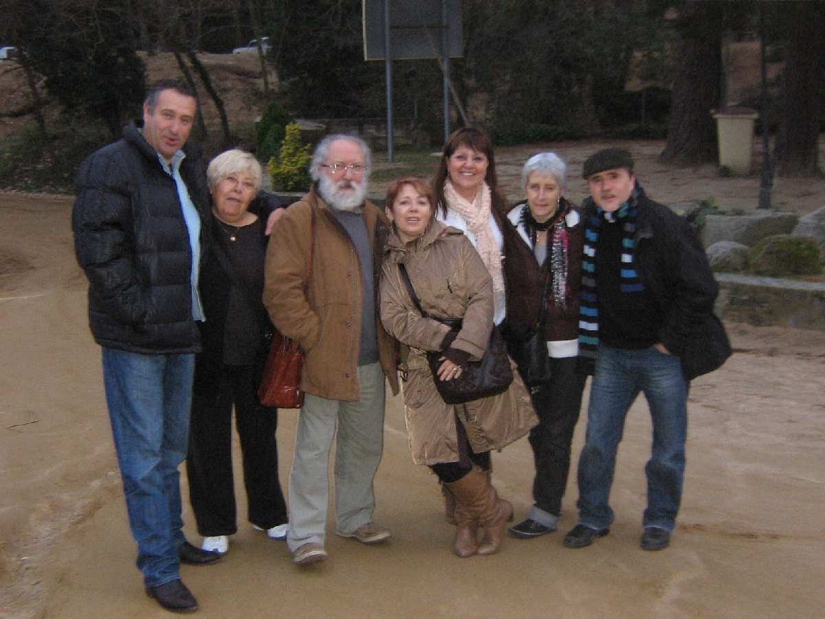 ARENYS DE MUNT: RAMON, ROSA, MARIANO, ANA, MONTSE, LOLES Y JORGE
