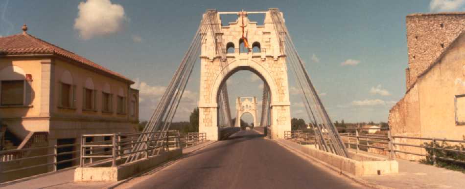 AMPOSTA SUSPENSION BRIDGE