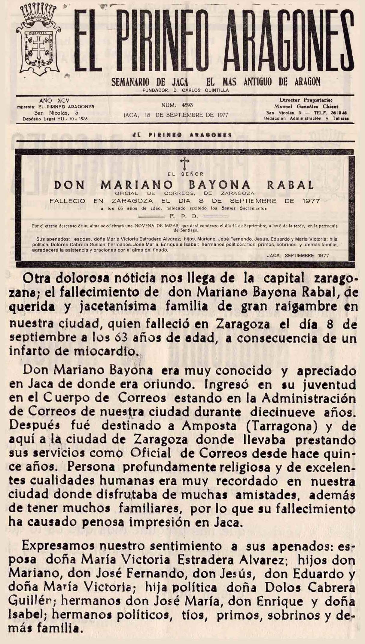 DOLORS EN EL PRITINEO ARAGONES