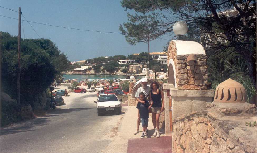 CALA SANTANDRIA, MENORCA. FOTO HECHA POR DOLORS